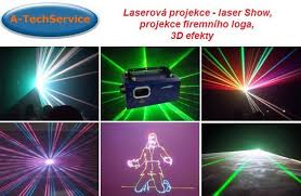 Pronájem laseru na akci A-TechService, Laserworld PRO 3000 RGB