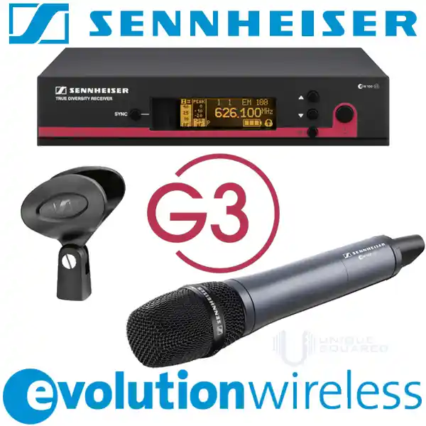 Pronájem bezdrátového mikrofonu do ruky Sennheiser ew 135-p G3