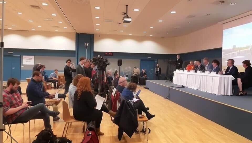 Ozvučení tiskové konference